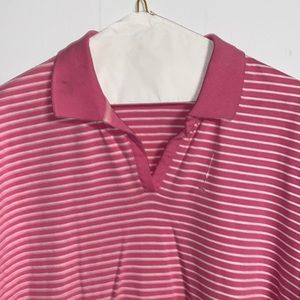 Erica & Co. Woman’s Pink Stripped Shirt